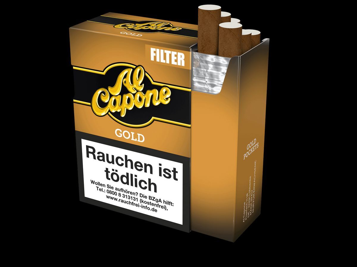 Al Capone Gold Sigarillo