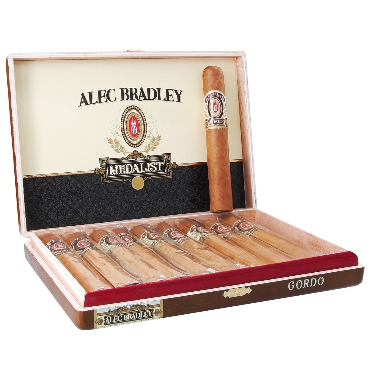 Alec Bradley Medalist Gordo Puro – 10’s Ahşap Kutu