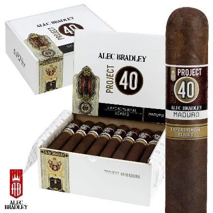 Alec Bradley Project 40 Maduro Puro – 24’s Ahşap Kutu