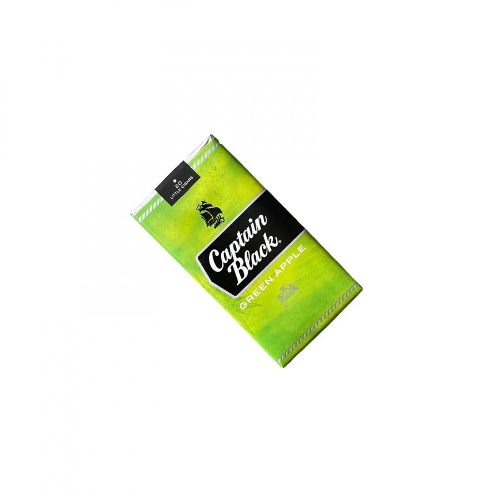 Captain Black Green Apple – Yeşil Elma aromalı Pipo Tütünü