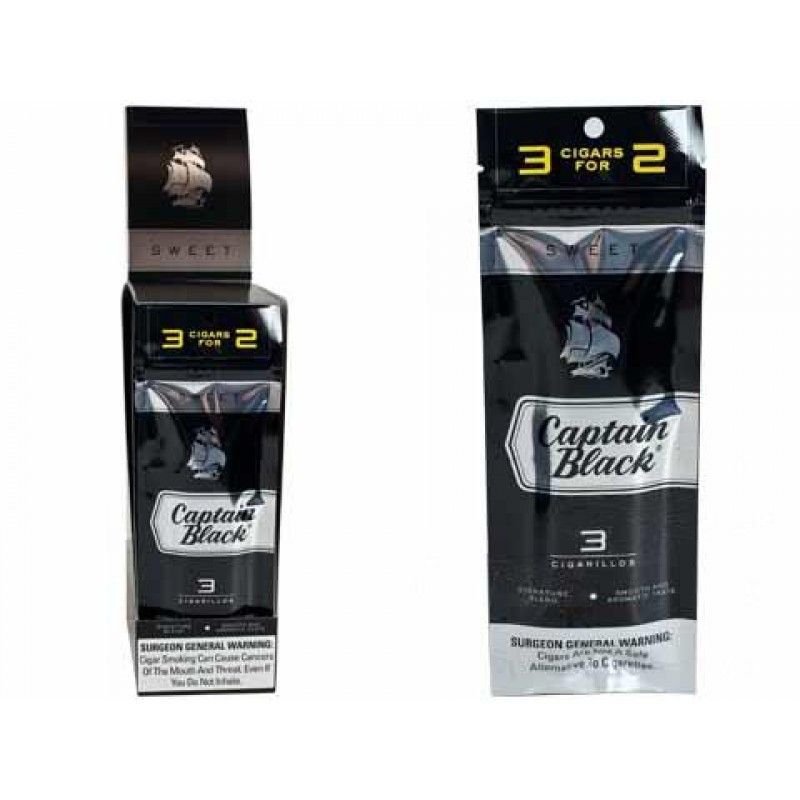 Captain Black Sweet Aromatic Puro – Meyve ve Rom aromalı