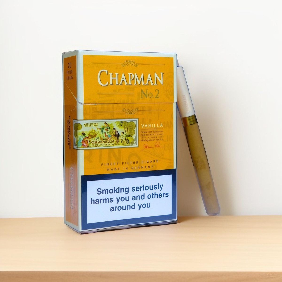 Chapman Vanilla Sigara – Doğal Tütün Aromalı