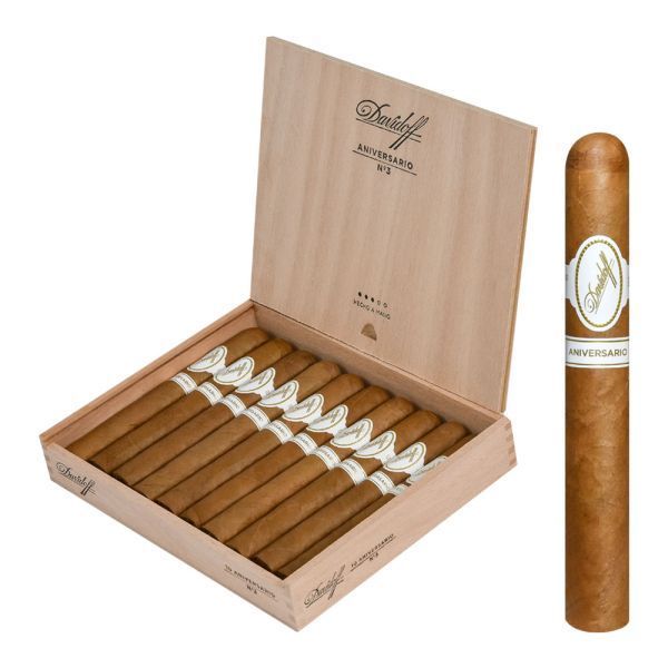 Davidoff Aniversario No. 3 – 10’lu Puro Premium Ahşap Kutu