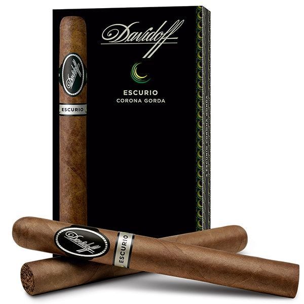 Davidoff Escurio Corona Gorda – 12’li Puro Siyah Premium Ahşap Kutu