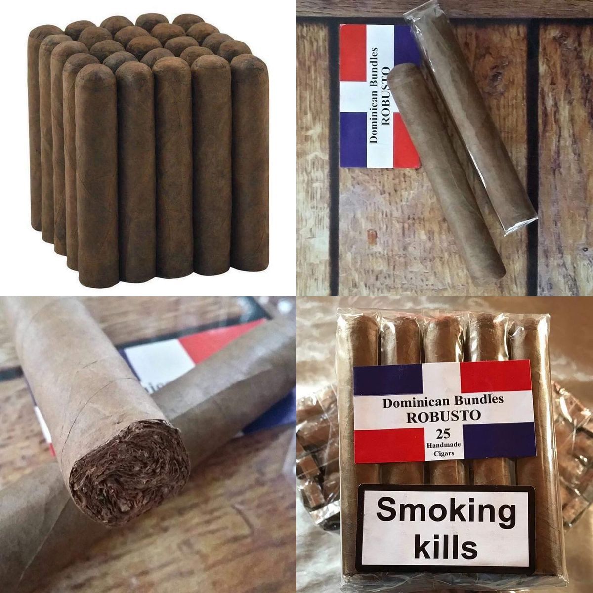 Dominican Bundles Robusto Puro – 25’s