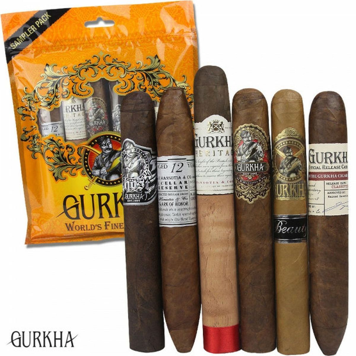 Gurkha Orange Sampler Pack Puro