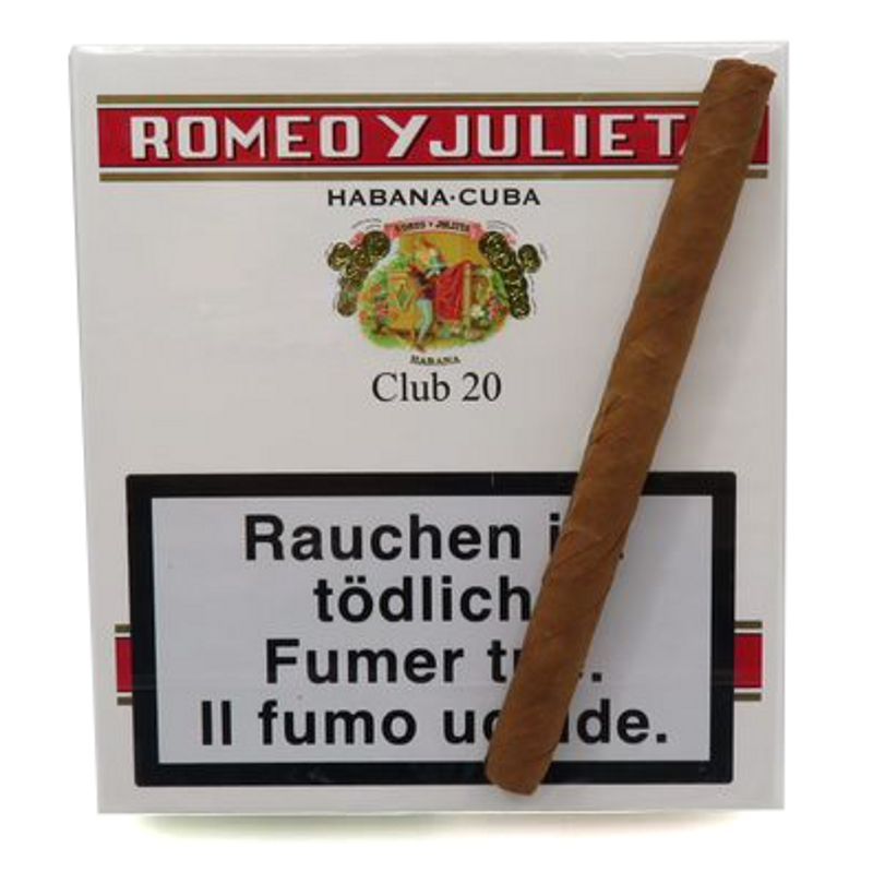 Romeo y Julieta Club 20 Sigarillo