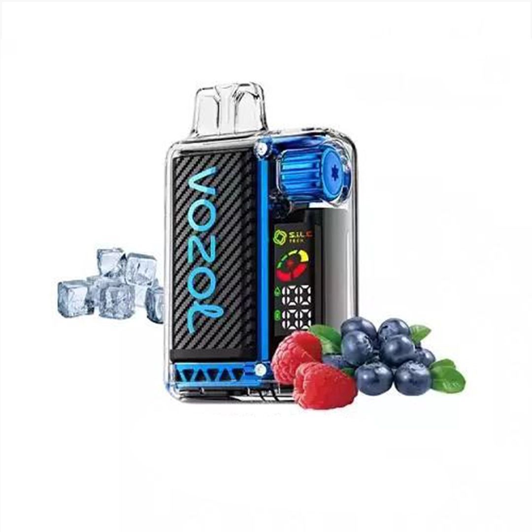 Vozol Vista 20000 Blue Razz Ice - Ahududu Aromalı